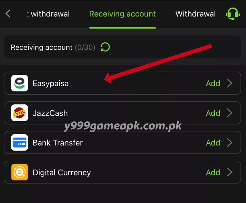 Payment Account